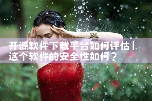 开源软件下载平台如何评估